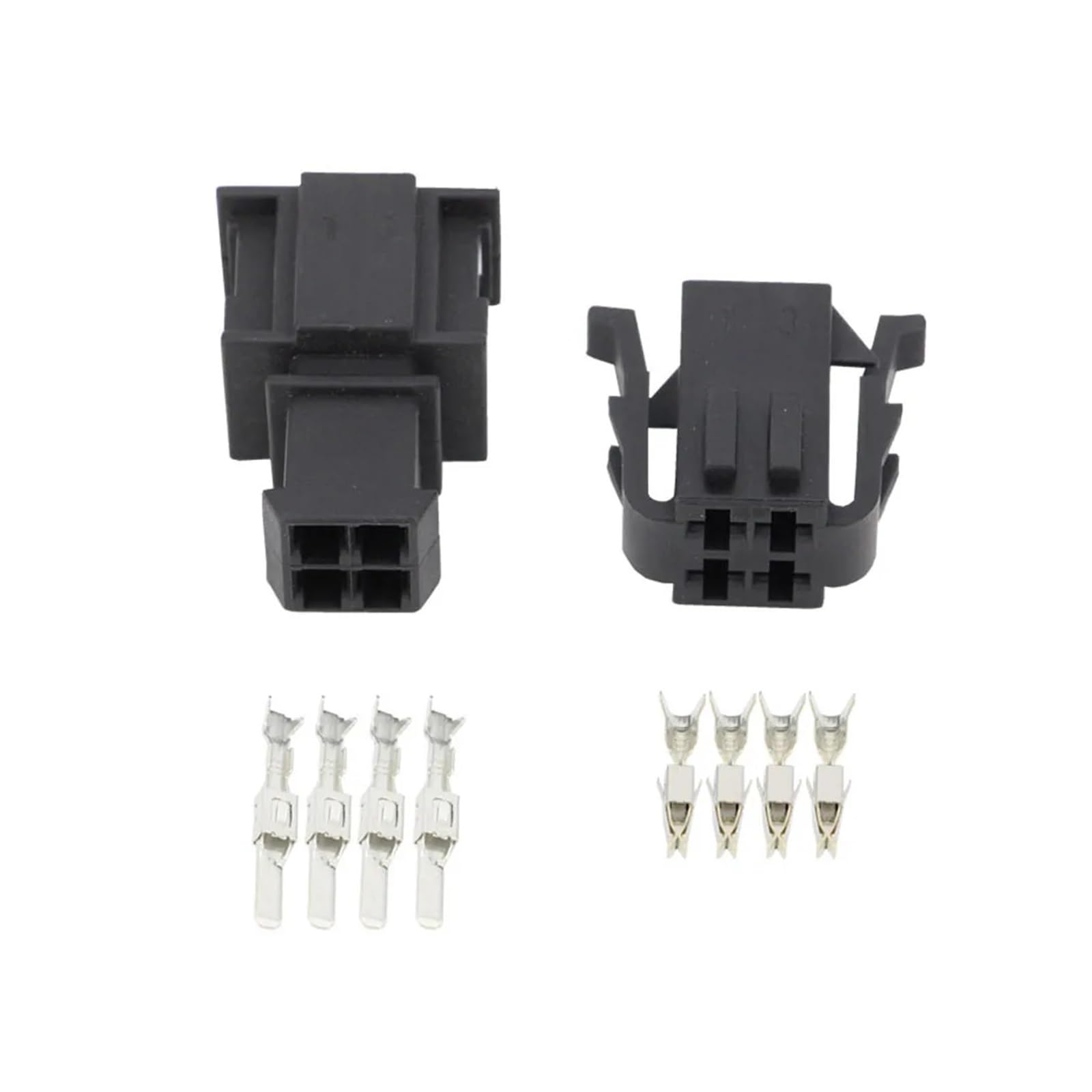 UHNYTRV 4-poliger weiblicher und männlicher 4-poliger Autostecker Sauerstoff-O2-Sensorstecker Automotive DJ7049A-3.5-11/21(5 Sets) von UHNYTRV