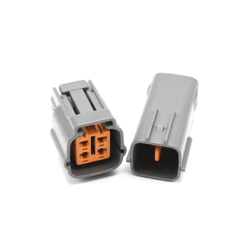 UHNYTRV 4Pin 6195-0015 6195-0018 Nebelscheinwerfer Stecker Männlich Weiblich Automotive Wasserdichten Stecker Sensor Stecker Zusätzliche Terminal Und Dichtung(Terminal) von UHNYTRV