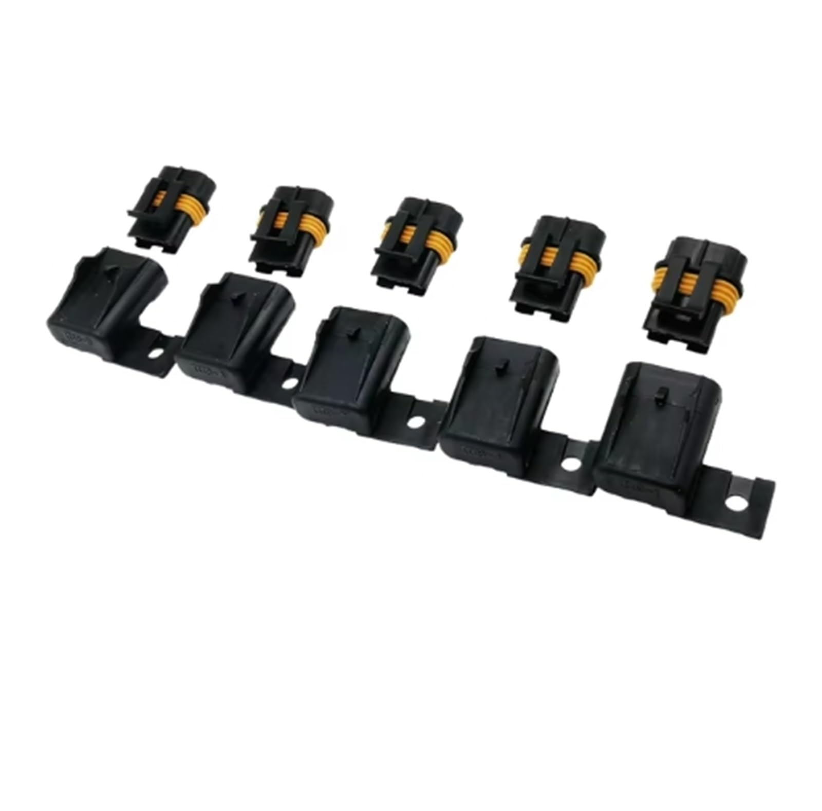 UHNYTRV 5-10Pcs 12V Auto Sicherung Halter In Linie Sicherung Halter Steckdose Mini Klinge Typ Wasserdichte Auto zubehör Ersatzteile 12V(10A,5PCS) von UHNYTRV