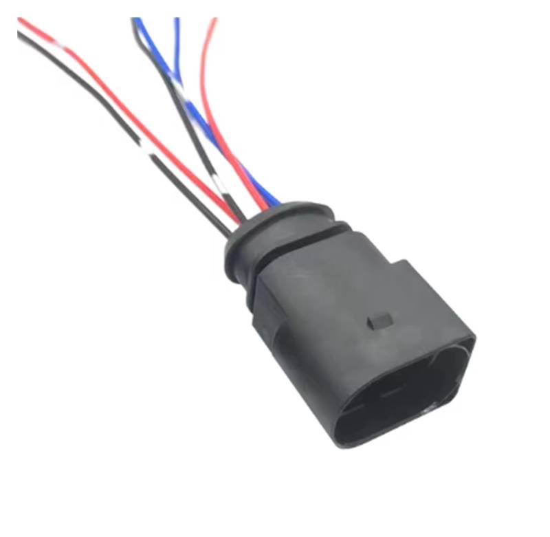 UHNYTRV 6 Pin 3,5 mm 1J0973733 Wasserdichter Kfz-Steckverbinderstecker LSU 4.2 Sauerstoffsensor-Anschluss 1J0 973 733 mit Drähten 1J0973833(6p male) von UHNYTRV