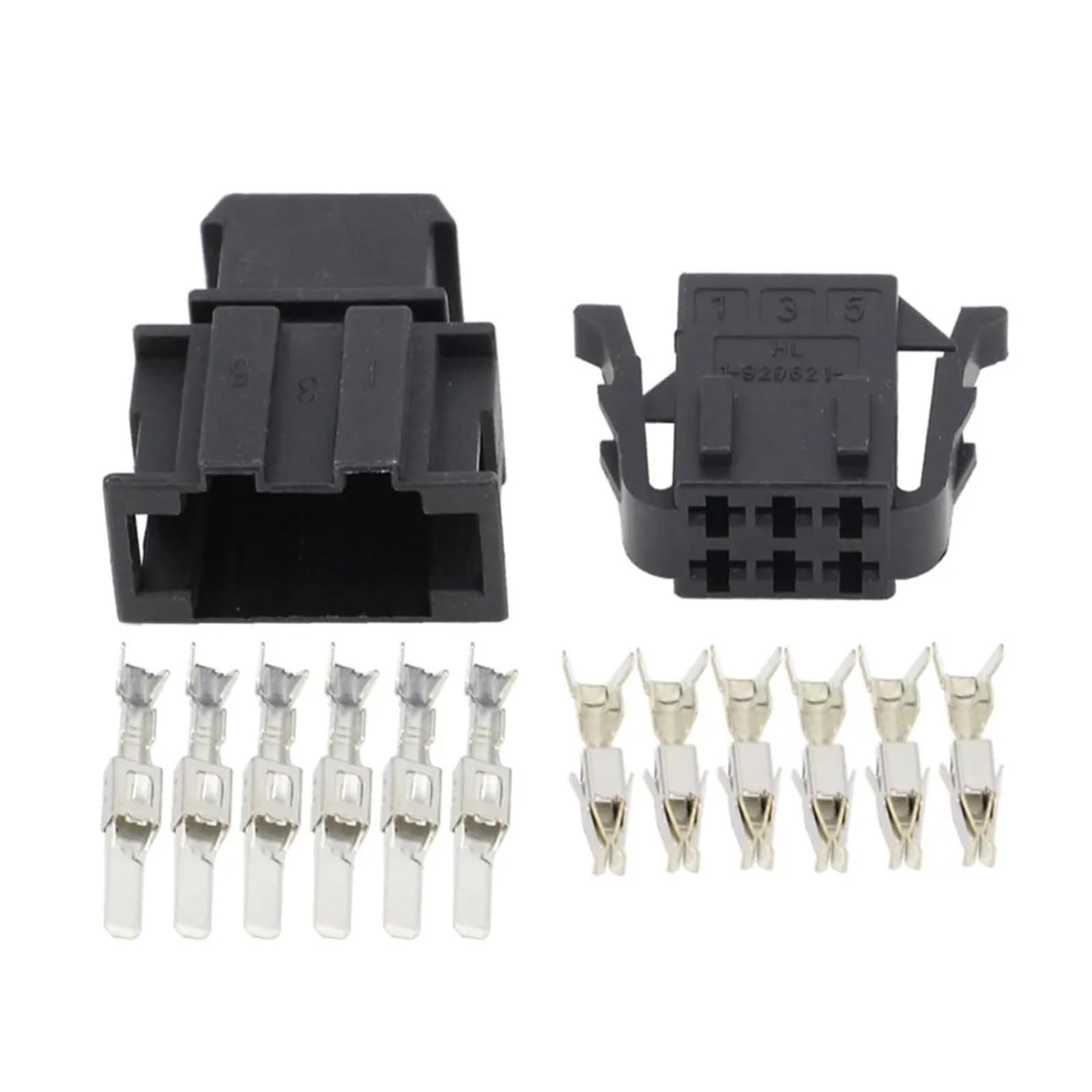 UHNYTRV 6-poliger Kfz-Stecker mit Terminal DJ7069A-2.8-11/21 Anschluss für Auto (5 Sets) von UHNYTRV