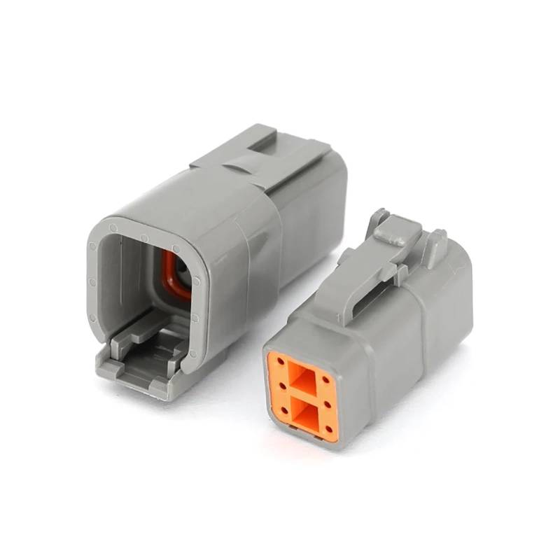 UHNYTRV 6Pin DTM06-6S / DTM04-6P Automotive Wasserdichten Stecker DTM Männlich Weiblich Kopf Und Terminal Kabelbaum Steckdose(Female set) von UHNYTRV