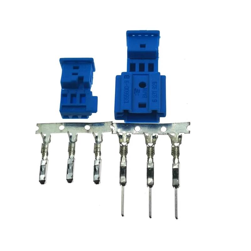 UHNYTRV AMP/TE 3-poliger blauer Autolautsprecher-/Hupenstecker, anwendbar auf Serie Ect.1355600-9 B / 1355620-9 3-polig(Male Female,20 SETS) von UHNYTRV