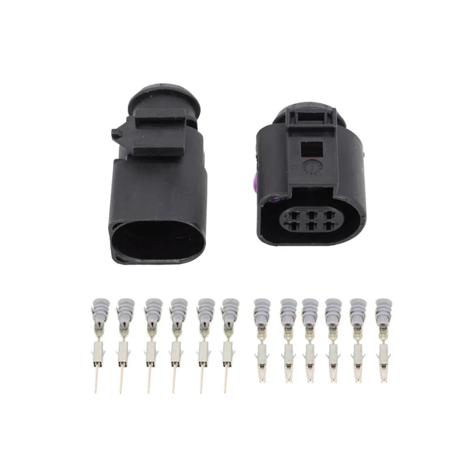 UHNYTRV 6 Pin Drosselklappenstecker Elektronischer Positionssensor DJ7062A-1.5-11/21 Autostecker mit Klemme(10 Sets) von UHNYTRV