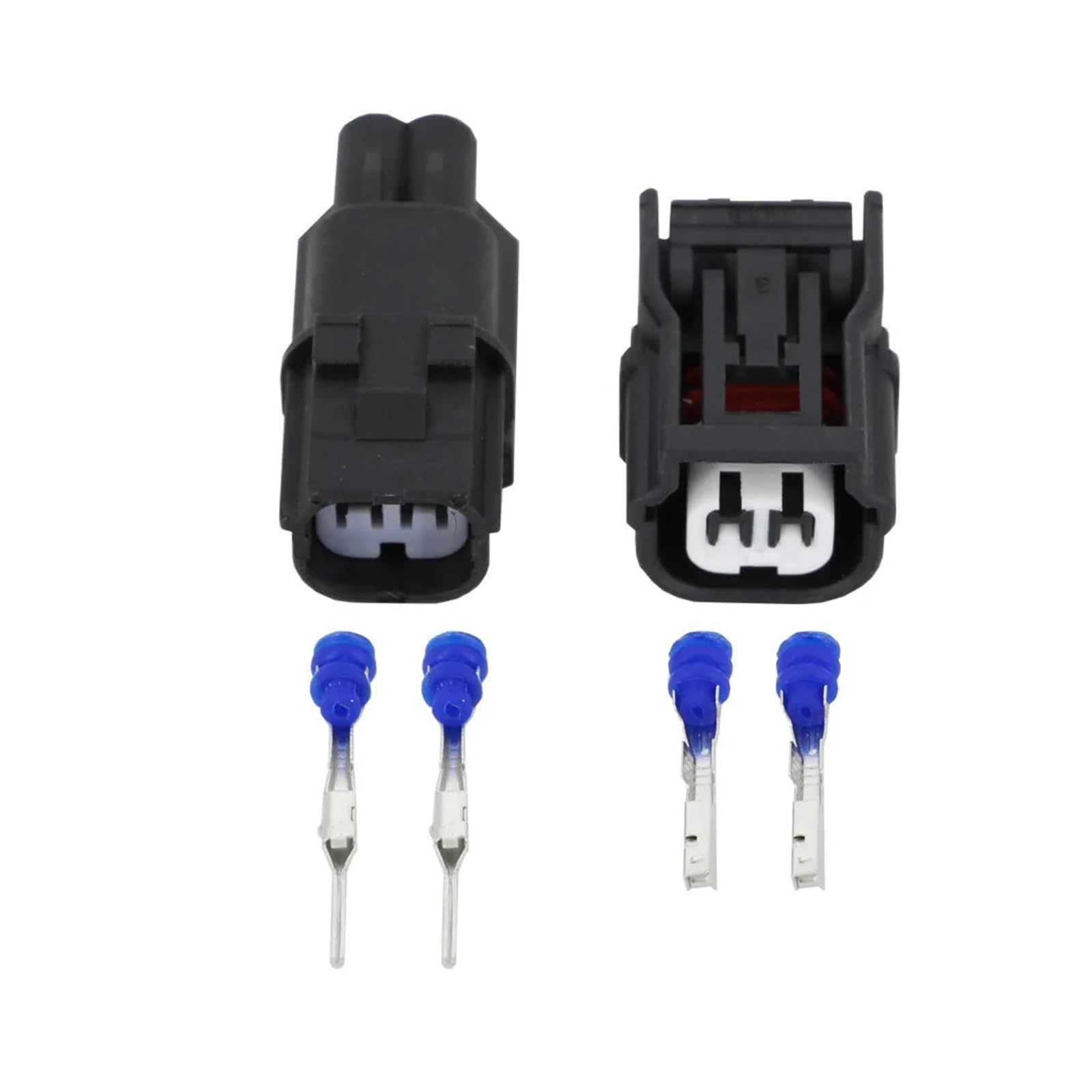 UHNYTRV 2-poliger weiblicher und männlicher Autostecker ABS-Sensorstecker Druckschalter Zündspulenstecker DJ7021C-1.2-11/21(5 Sets) von UHNYTRV