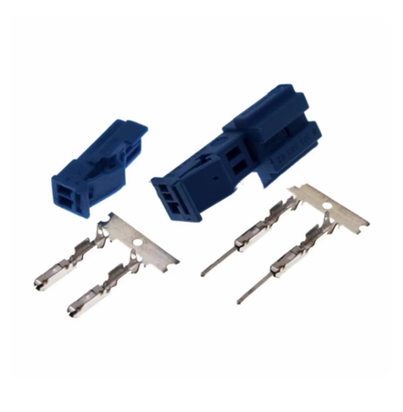 UHNYTRV Blauer Auto-Lautsprecherstecker, Türlampenstecker, anwendbar auf Auto usw. 8-1452577-A/9-968554-1A(50 SETS) von UHNYTRV