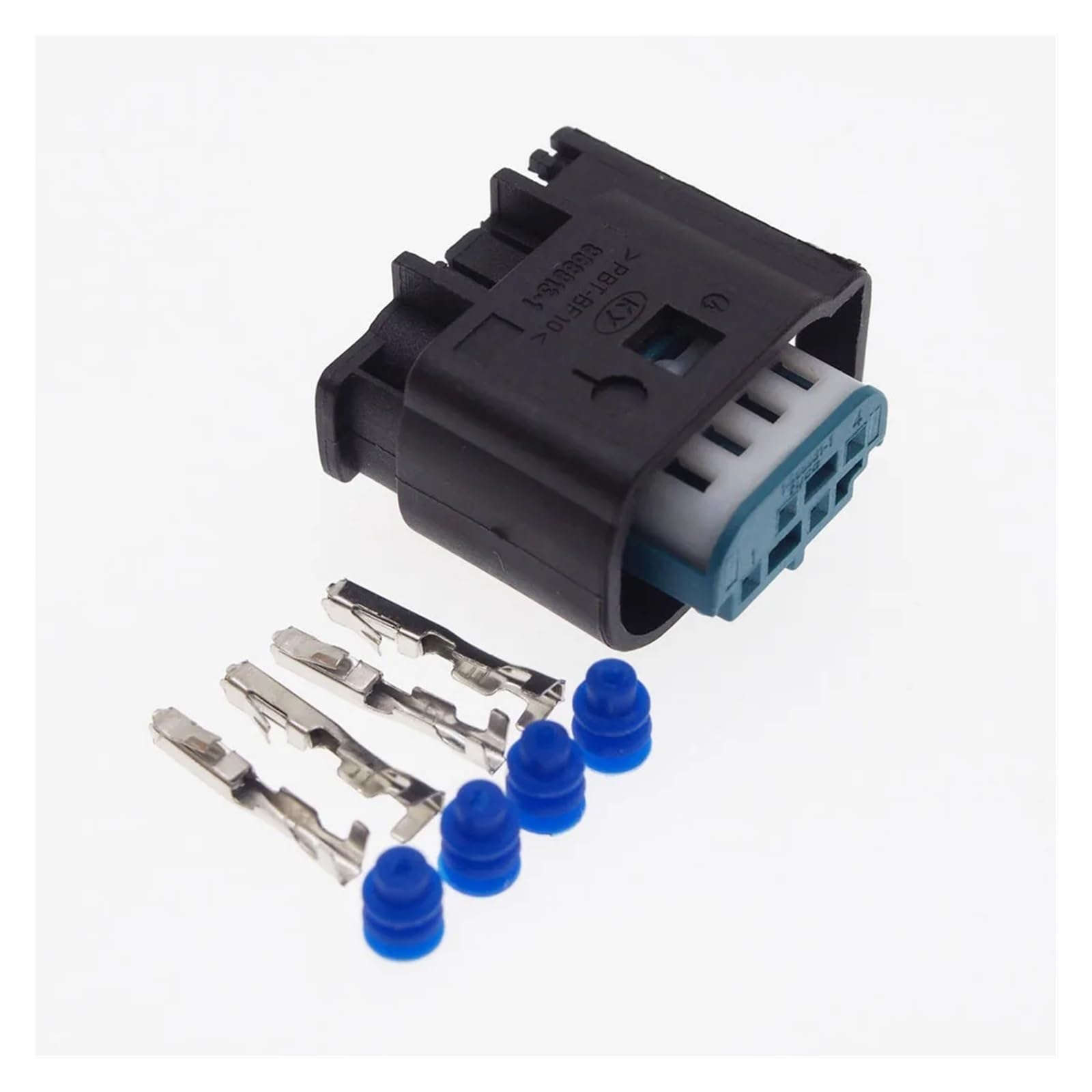 UHNYTRV DJ3043A-0.6-11/21 4-poliger Auto-Fahrhöhen-/Sauerstoffsensor-Stecker, 4P-Auto-EGOS/EGS-Elektrostecker(Female,10 Sets) von UHNYTRV