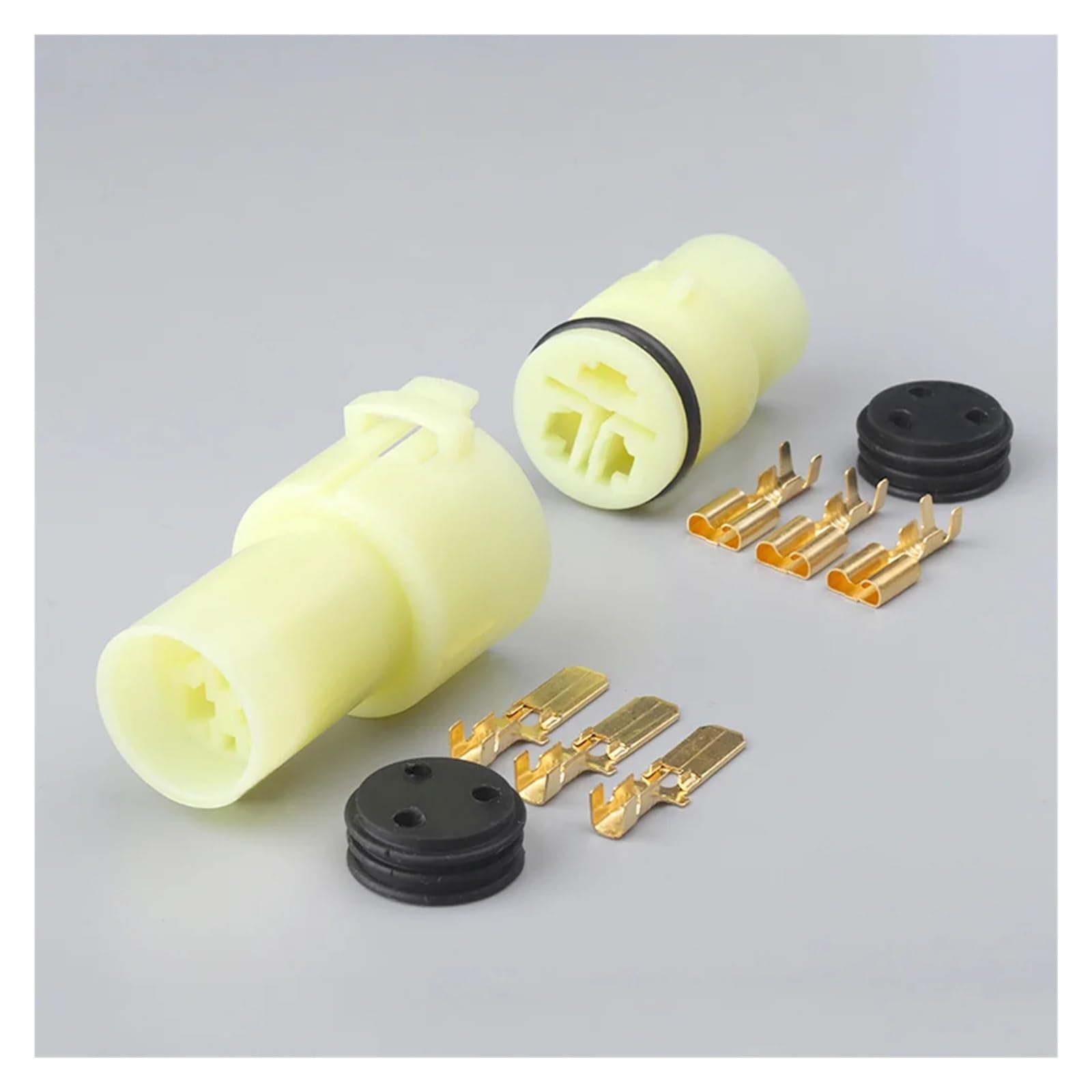 UHNYTRV DJ70319Y-6.3-11/21 3-poliger Auto-Stecker, Kfz-Kabelbaumstecker, wasserdichter elektrischer Auto-Stecker(5 Sets) von UHNYTRV