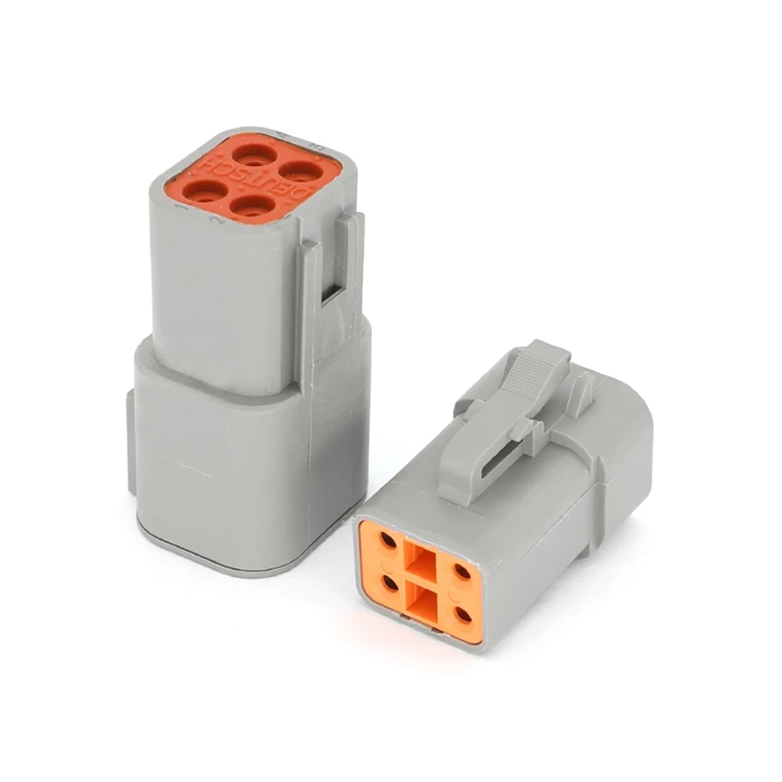 UHNYTRV DTP04-4P Grau 4Pin Auto Stecker Wasserdicht DTP Männlich Weiblich Kopf Und Terminal Kabelbaum Steckdose(Female set) von UHNYTRV