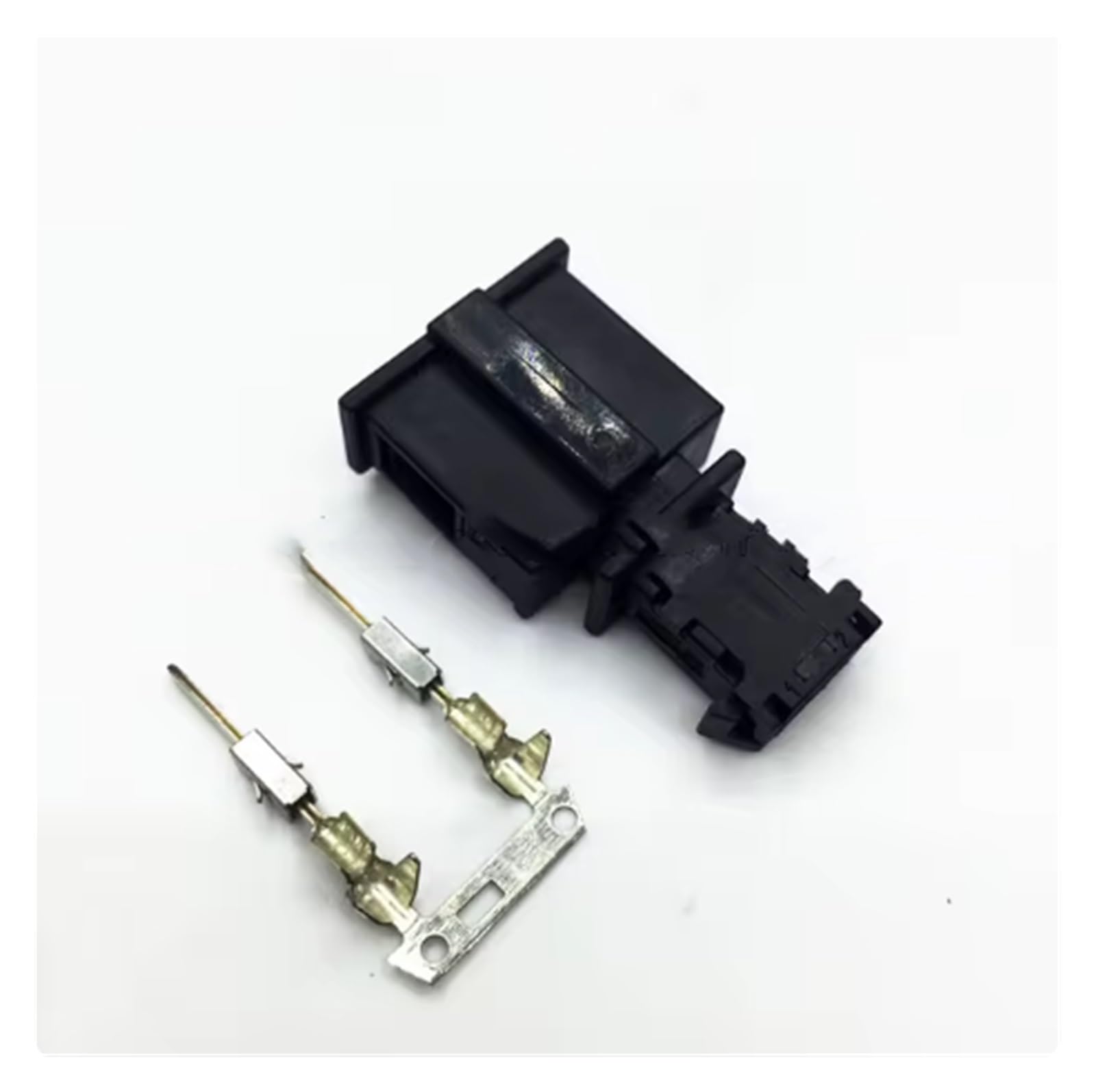 UHNYTRV Männlich Weiblich Wählen Sie 1,5 mm 2P ​​Auto-Hochtöner, Türlicht, Kennzeichenbeleuchtungsstecker, anwendbar / 1J0 971 972, 3B0 972 712(3B0 972 712,20 SETS) von UHNYTRV