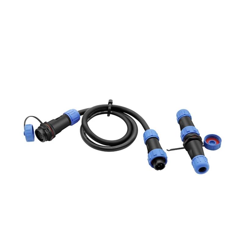 UHNYTRV SP13 Wasserdichter Aviation-Stecker, 2-9-poliger männlicher und weiblicher Stoßkabelstecker, IP68 wasserdicht(Sp13-2p-docking) von UHNYTRV