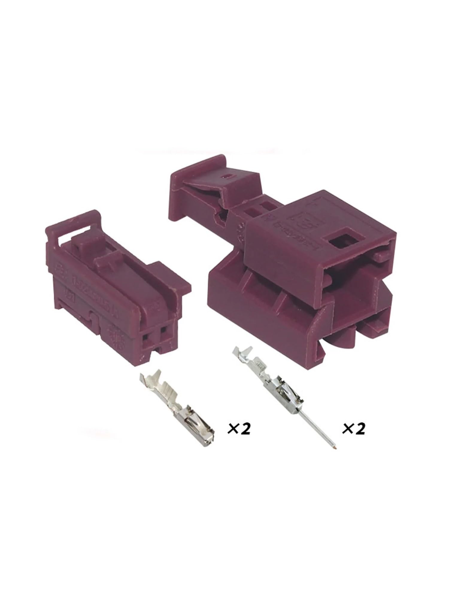 UHNYTRV TE/AMP 1-1355470-5 1-929080-1 B 2-poliger/2P-Stecker/Autotürantenne/Sitzbelüftung(Female,5 PCS) von UHNYTRV