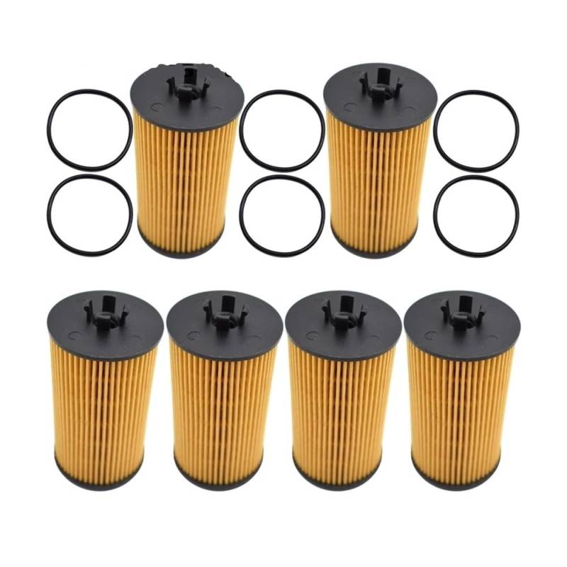 6 Stück Ölfilter kompatibel mit J300 2009 2010 2011 2012 2013 2014 2015 2016 2017 1364cc 1398cc 1598cc 1796cc 12-17 von UHRMZA