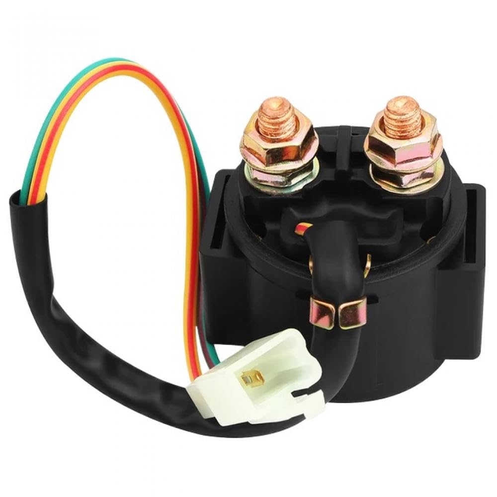 Anlasser- und Relais-Solenoid-Set, kompatibel mit 49 cc, 50 cc, 70 cc, 90 cc, 100 cc, 110 cc, 125 cc, Motorrad-Motorzubehör(Relay) von UHRMZA