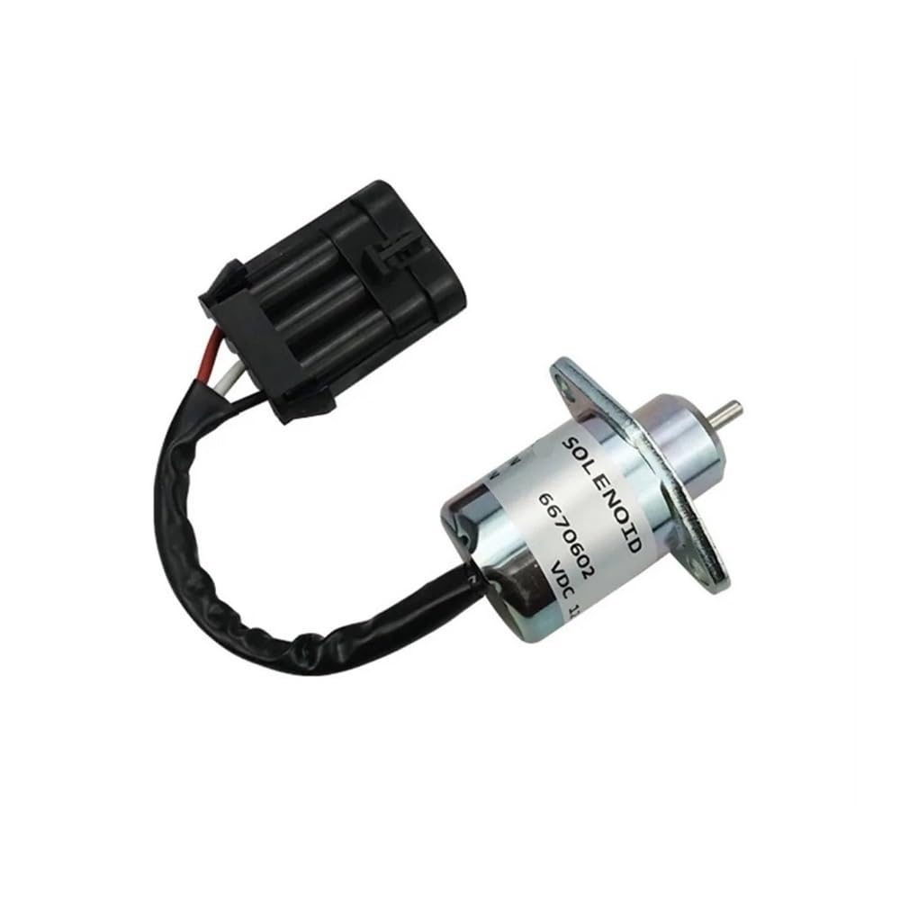 Kfz-Zubehör 6670602 12 V Motor-Abschalt-Stopp-Magnetventil, kompatibel mit 463 553 S70 S100 von UHRMZA