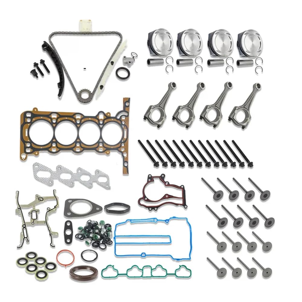 1,4-Liter-Turbo-L4-Gas-LPG-Motorteile-Umbau-Überholungssatz-Set, kompatibel mit A14NET LUJ LUV Kompatibel mit 2009–2019 von UHSTJW