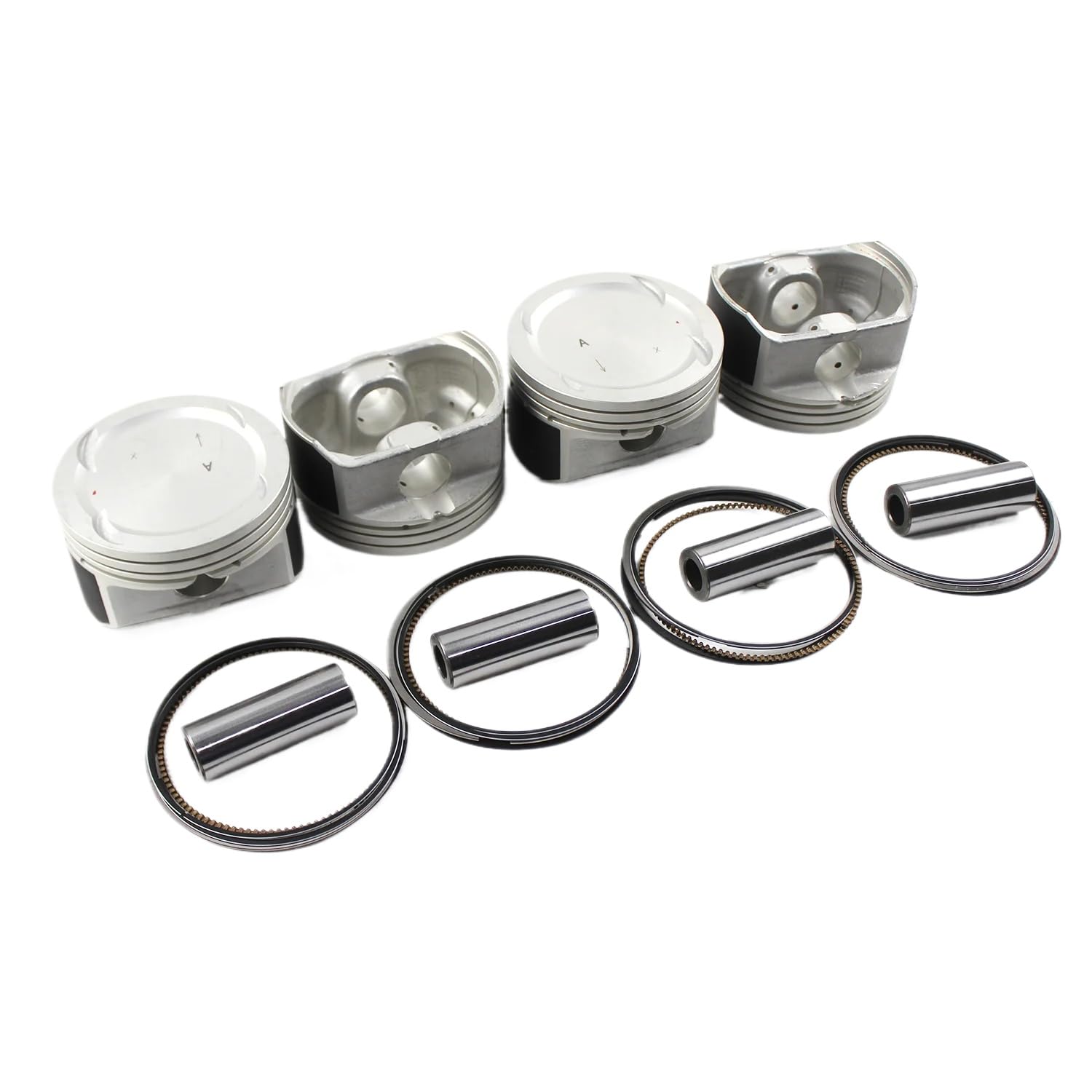 4-teiliges Motorkolbenring-Set 23410-25211, kompatibel mit G4KC 2.4L 2004–2008 Autoteilen von UHSTJW