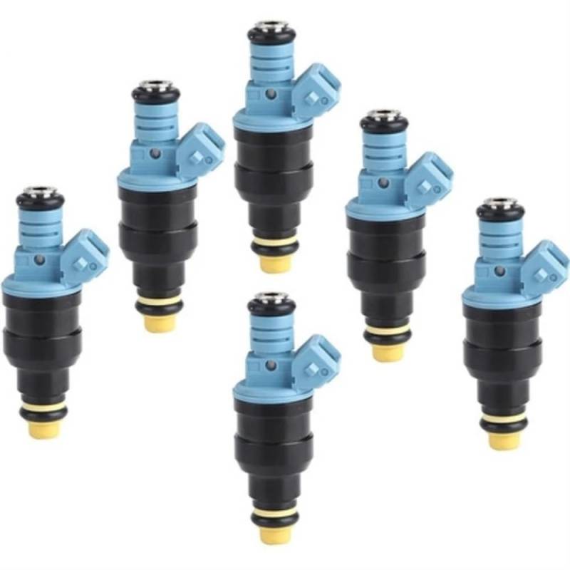 6 PCS Kraftstoff Injektor Kompatibel mit 3 Serie E30 316i 318i 325i E36 5-Serie E34 518i 525i E32 E38 OEM 0280150715 852-12132 85212132 von UHSTJW