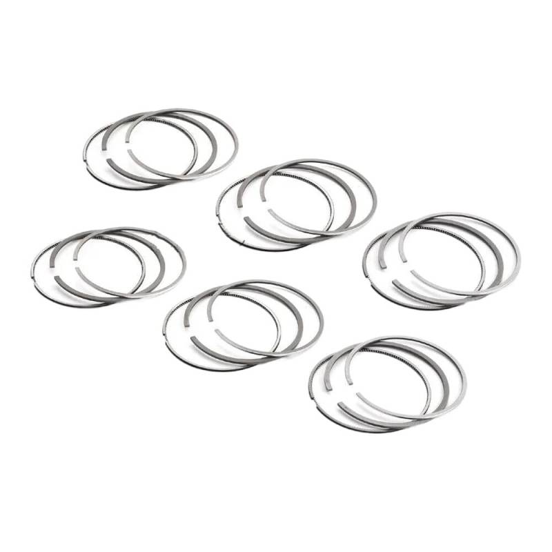 6-teiliges Kolbenring-Set Kompatibel mit 3,0 l V6-Dieselmotor, kompatibel mit A4 A5 A6 A7 A8 Q5 Q7 TDI STD 07–18 von UHSTJW