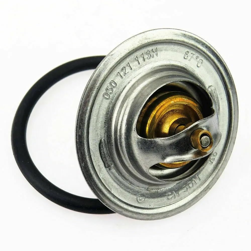 87 Grad Motorkühlmittel-Thermostat-Steuersensor mit O-Ring Kompatibel mit A6L 050121113H 050121113C von UHSTJW