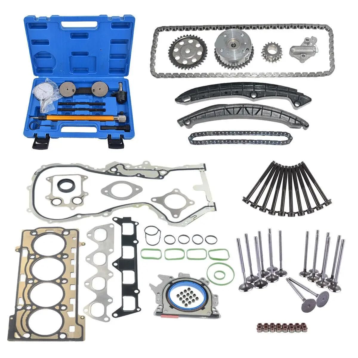 AP01 Steuerkettenwerkzeugsatz und Dichtungen Kompatibel mit 1.4 TFSI CAV CTH BLG CAX von UHSTJW