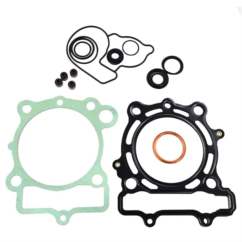 Kompatibel mit KXF250 KXF 250 2009-2016 Motorrad-Motorzylinderdeckel-Dichtungssatz von UHSTJW