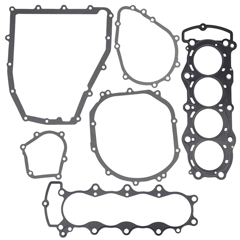 Kompatibel mit ZX-6R ZX6R ZX 6R ZX636 11061-0113 11061-0114 11060-1867 11060-1853 Motorrad-Zylinderkopfdichtungssatz von UHSTJW