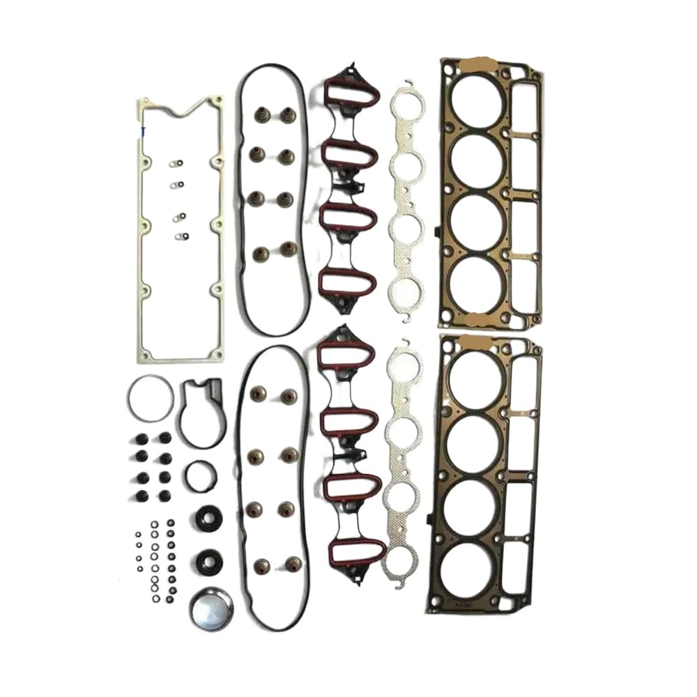 Kompletter Motorüberholungs-Zylinderkopf und kompletter Dichtungssatzsatz, kompatibel mit den GM 48L- und 53L-Modellen HS26191PT1 HS26191PT1 von UHSTJW