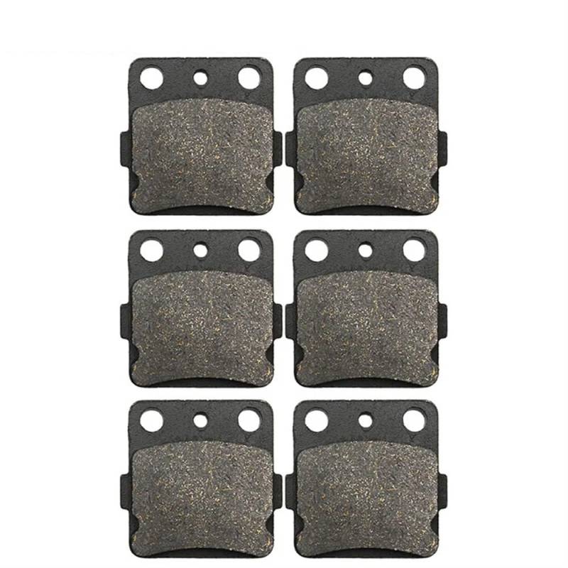 Motorrad-Bremsbeläge vorne und hinten, kompatibel mit TRX 400 Fourtrax 400 1999 2000 TRX400 Sportrax 400 2001-2009(3 pcs) von UHSTJW