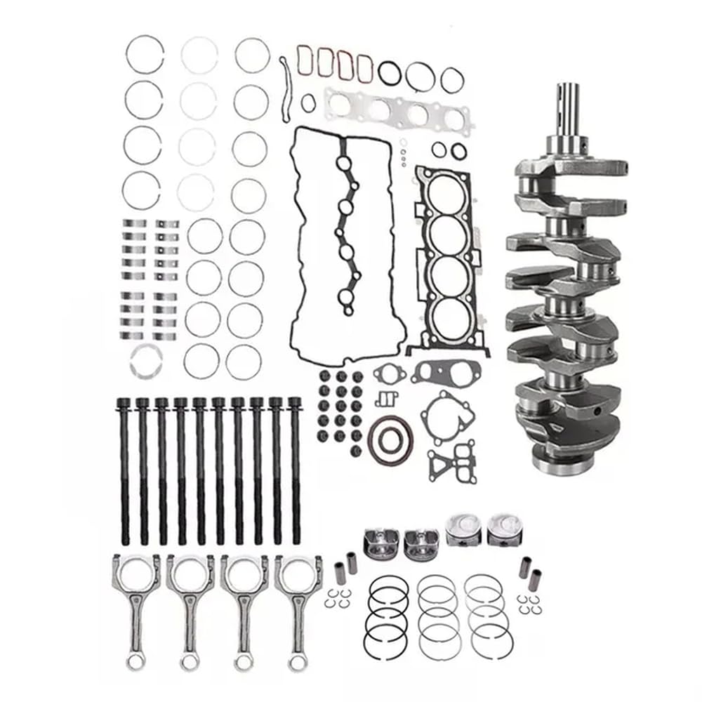 Motorüberholungssatz G4KJ Kompatibel mit 2.4L 23040-2G500 21443-25000 23510-2G500 23111-2G200 von UHSTJW