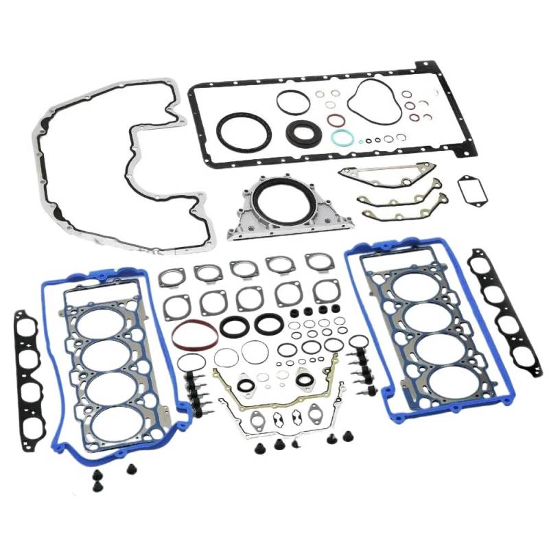 N62B48 Motorüberholungs-Dichtungssatz, kompatibel mit 750i X5 550i E63 E65 E66 4.8L V8 11127530256 11147512101 11147647381 von UHSTJW