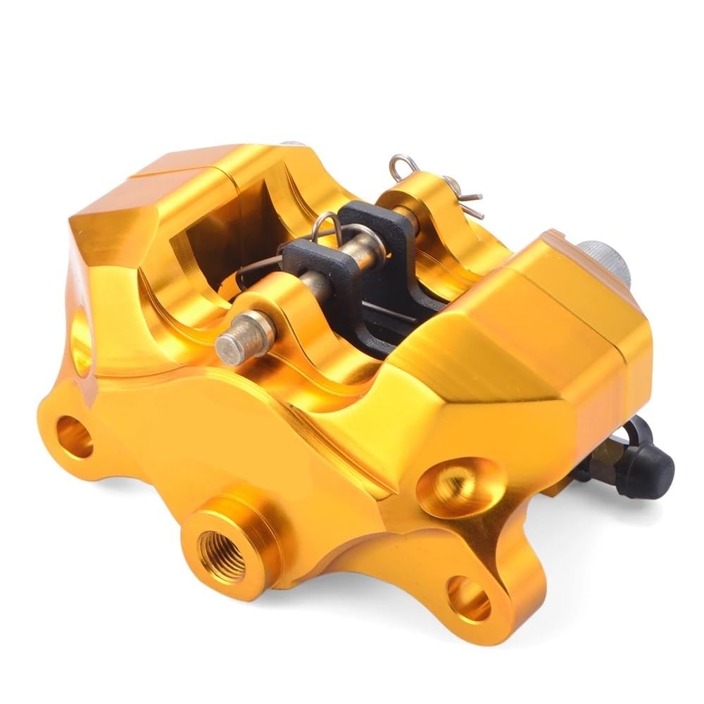 Performance-Hauptzylinderpumpe für 2-Kolben-Straßensport-Bremssattel vorne und hinten, kompatibel mit Motorrädern, Modellnummer(Gold Cylinder Pump) von UHSTJW