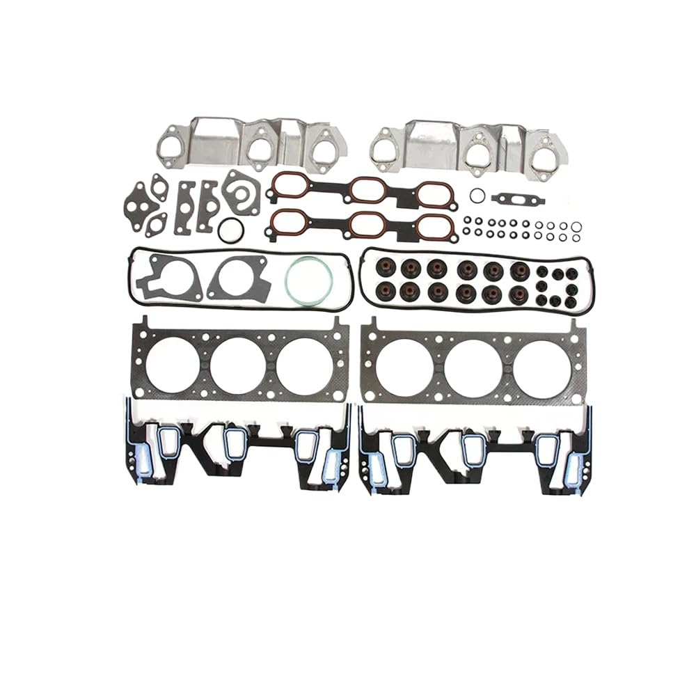 Vollständiger Dichtungssatzsatz 3,1 l Benzin OHV, kompatibel mit GM 1995 bis 1999 von UHSTJW