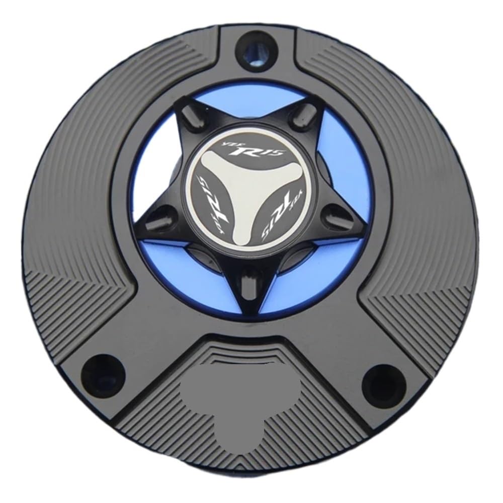 Tankdeckel Abdeckung CNC Aluminium Keyless Motorrad Kraftstoff Gas Tank Cap Abdeckung Für YZF R15 2013-2014 YZFR15 von UIBHGVFG