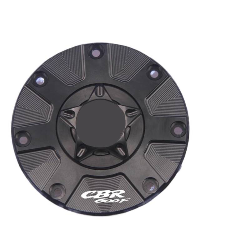 Tankdeckel Abdeckung CNC Aluminium Keyless Motorrad Kraftstoff Tankdeckel Abdeckung Für CBR600F 2011-2014 (2012 2013 CBR 600F) von UIBHGVFG