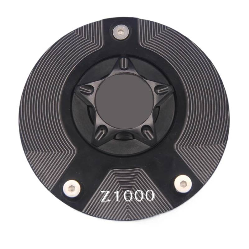 Tankdeckel Abdeckung CNC Aluminium Keyless Motorrad Kraftstoff Tankdeckel Abdeckung Für KA&WASAKI Z1000 2007-2017 Z 1000 von UIBHGVFG