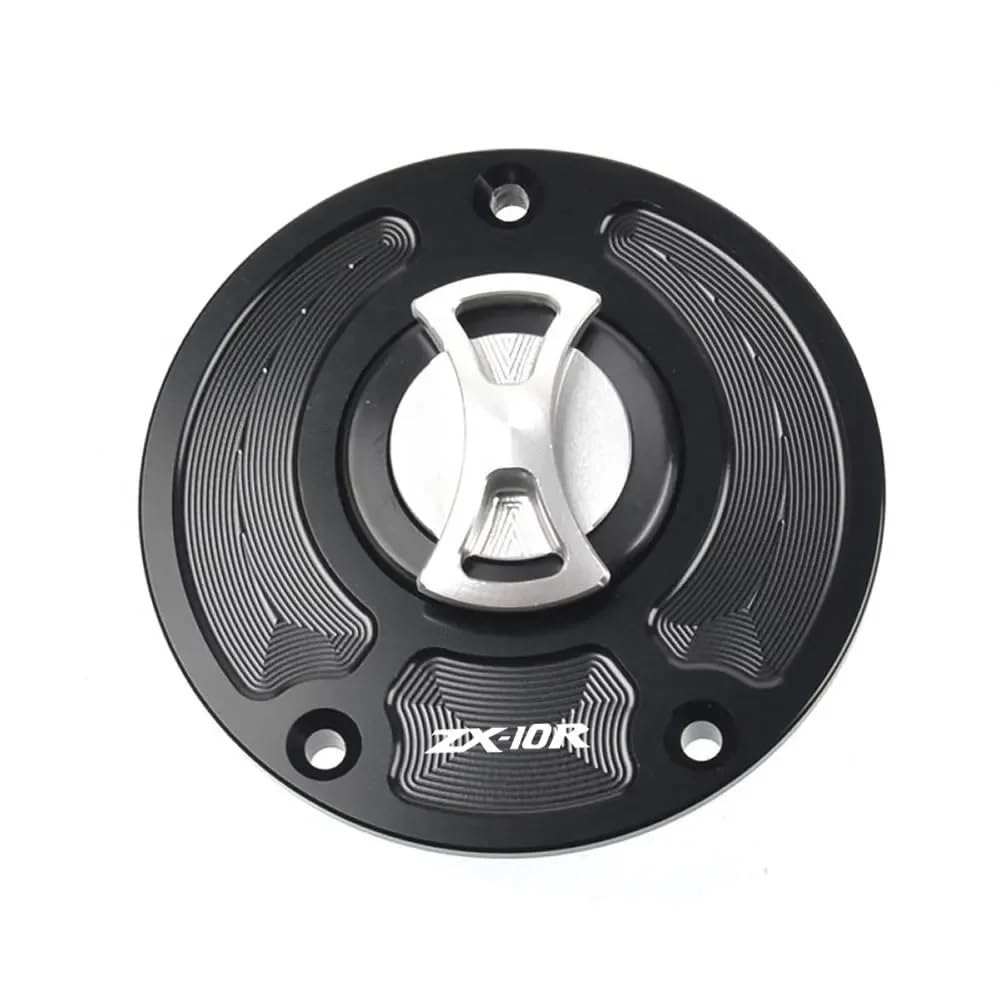 Tankdeckel Abdeckung Keyless Motorrad Kraftstoff Gas Tankdeckel Abdeckung Für KA&WASAKI ZX-10R 2006-2020 2010 2014 2015 2016 2017 2018 2019 ZX10R ZX 10R von UIBHGVFG