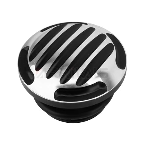 Tankdeckel Abdeckung Motorcycle Crown Oil Fuel Gas Tank Cap Pop Up Screw-In Gas Cap Vented Decorative for Ha&rley Touring Road King Dyna Sportster von UIBHGVFG