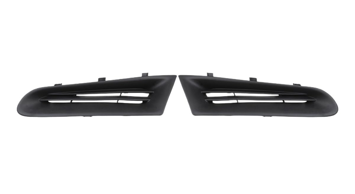 UIBHGVFG Sport Kühlergrill 1 Paar Frontstoßstangengrill 7701208684 FÜR Clio MK3 2005–2009, ABS-Zubehör, Auto-Frontlufteinlass-Entlüftungsgitterabdeckung Lamellen Kühlergrill von UIBHGVFG