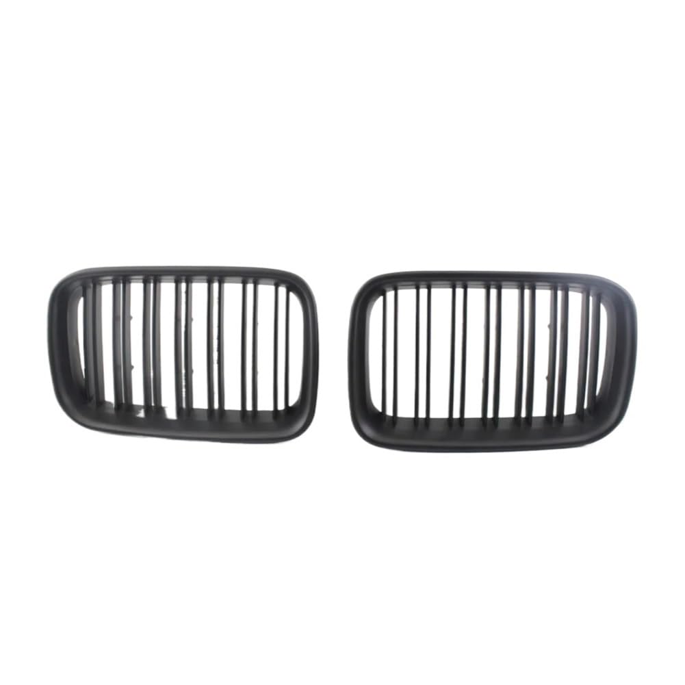 UIBHGVFG Sport Kühlergrill 1 Paar Frontstoßstangengrill Kompatibel Für E36 318i 320i 325i M3 Auto-Frontgrill 51138122237 51138122238 Lamellen Kühlergrill von UIBHGVFG