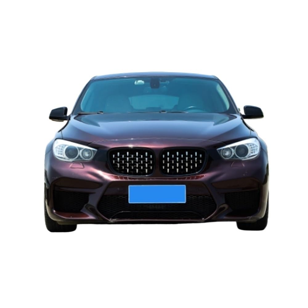 UIBHGVFG Sport Kühlergrill 1 Paar Kühlergrill für 5er GT F07 528i 535i 550i 2010–2017 Frontstoßstangengitter, Styling-Teile Lamellen Kühlergrill von UIBHGVFG