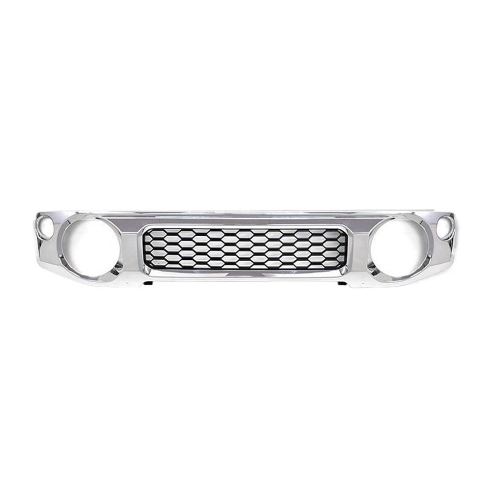 UIBHGVFG Sport Kühlergrill ABS Auto Front Grill Stoßstange Mesh Grids Grille Für Jimny JB74 JB64 2018-2023 Auto Außen Zubehör Lamellen Kühlergrill von UIBHGVFG