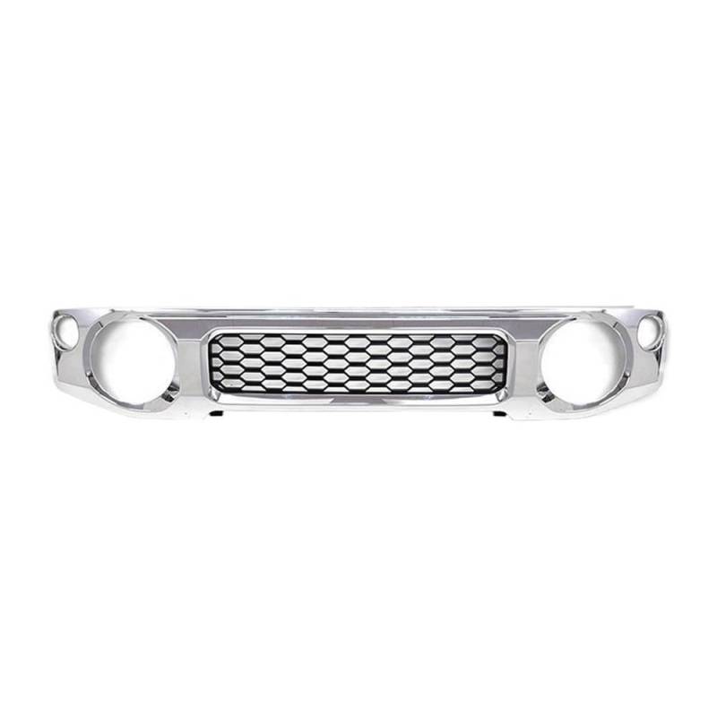 UIBHGVFG Sport Kühlergrill ABS Auto Front Grill Stoßstange Mesh Grids Grille Für Jimny JB74 JB64 2018-2023 Auto Außen Zubehör Lamellen Kühlergrill von UIBHGVFG