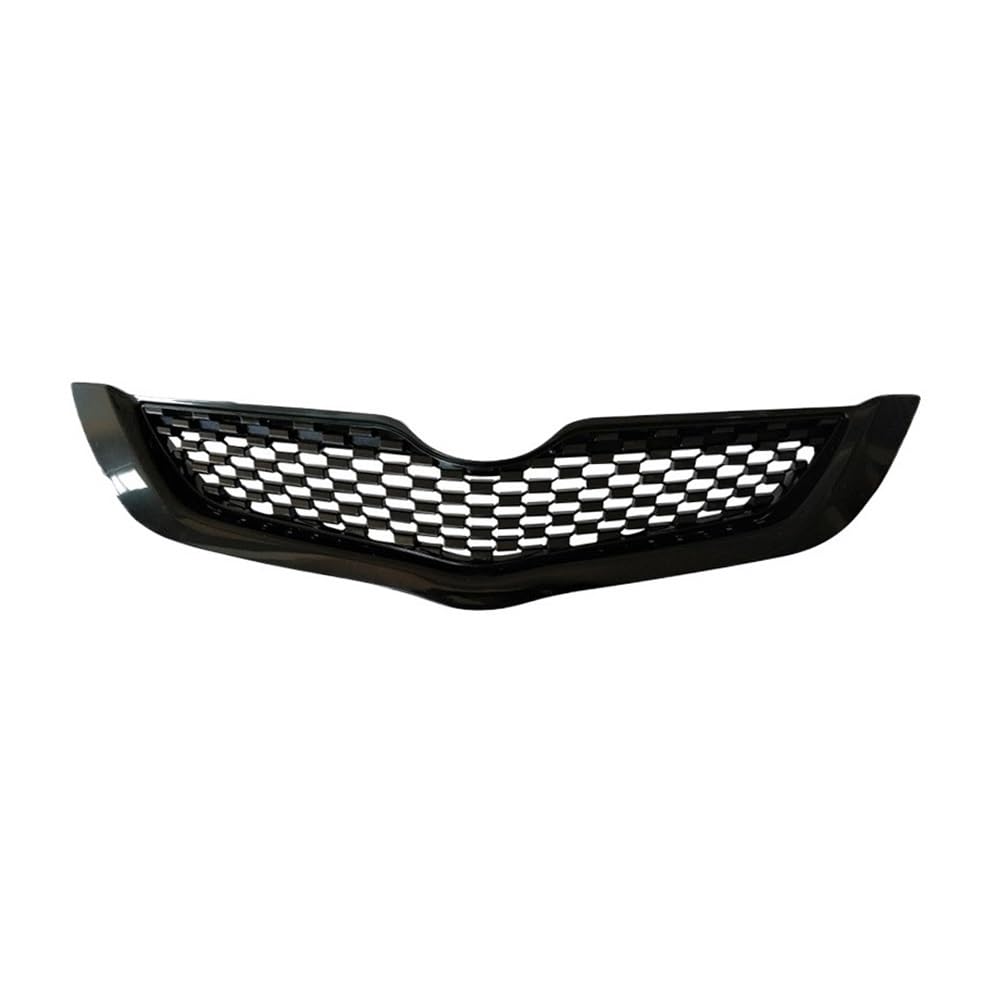 UIBHGVFG Sport Kühlergrill ABS Mattschwarzer Auto-Frontstoßstangengrill Grill Honeycomb Sport Für Yaris 2008 Saloon Grills Lamellen Kühlergrill von UIBHGVFG