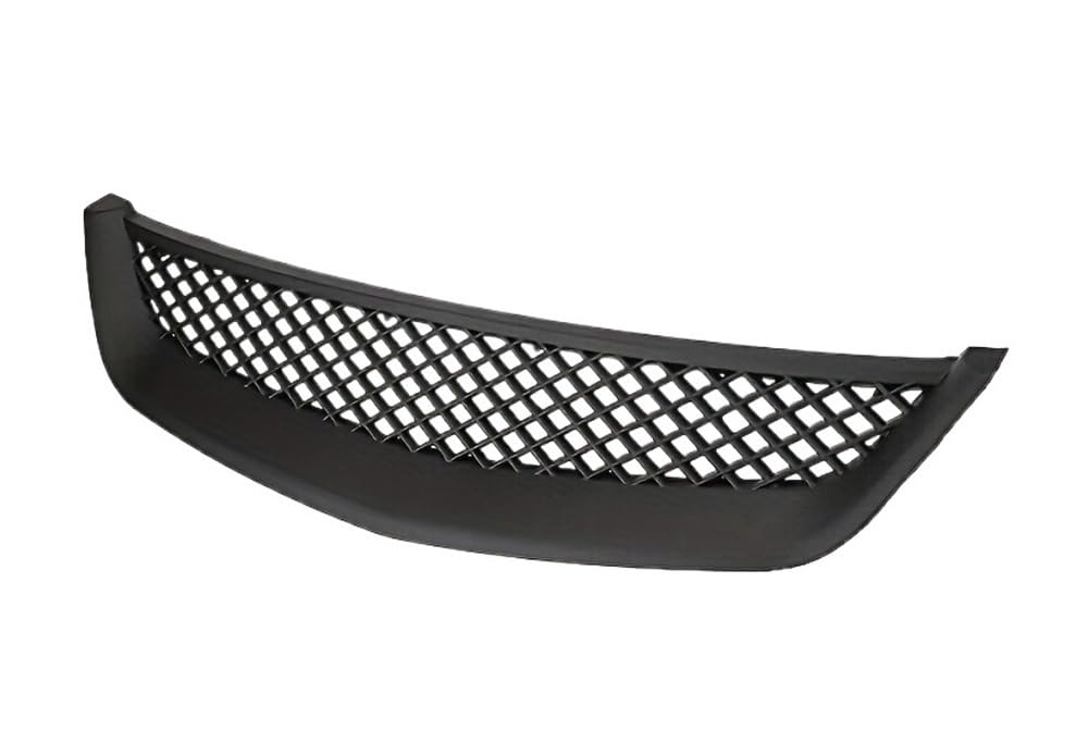 UIBHGVFG Sport Kühlergrill Auto Front Hood Mesh Stoßstange Grille Professionelle Direkter Ersatz FÜR Civic FÜR Type R 2001-2003 Auto Zubehör Lamellen Kühlergrill von UIBHGVFG