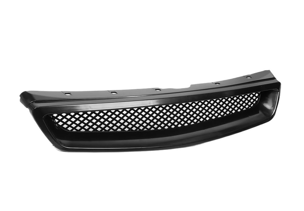 UIBHGVFG Sport Kühlergrill Auto-Fronthaubengrill für Civic EK JDM für Type R Style 1999–2000, Auto-Frontgrill, Netzgitter Lamellen Kühlergrill von UIBHGVFG