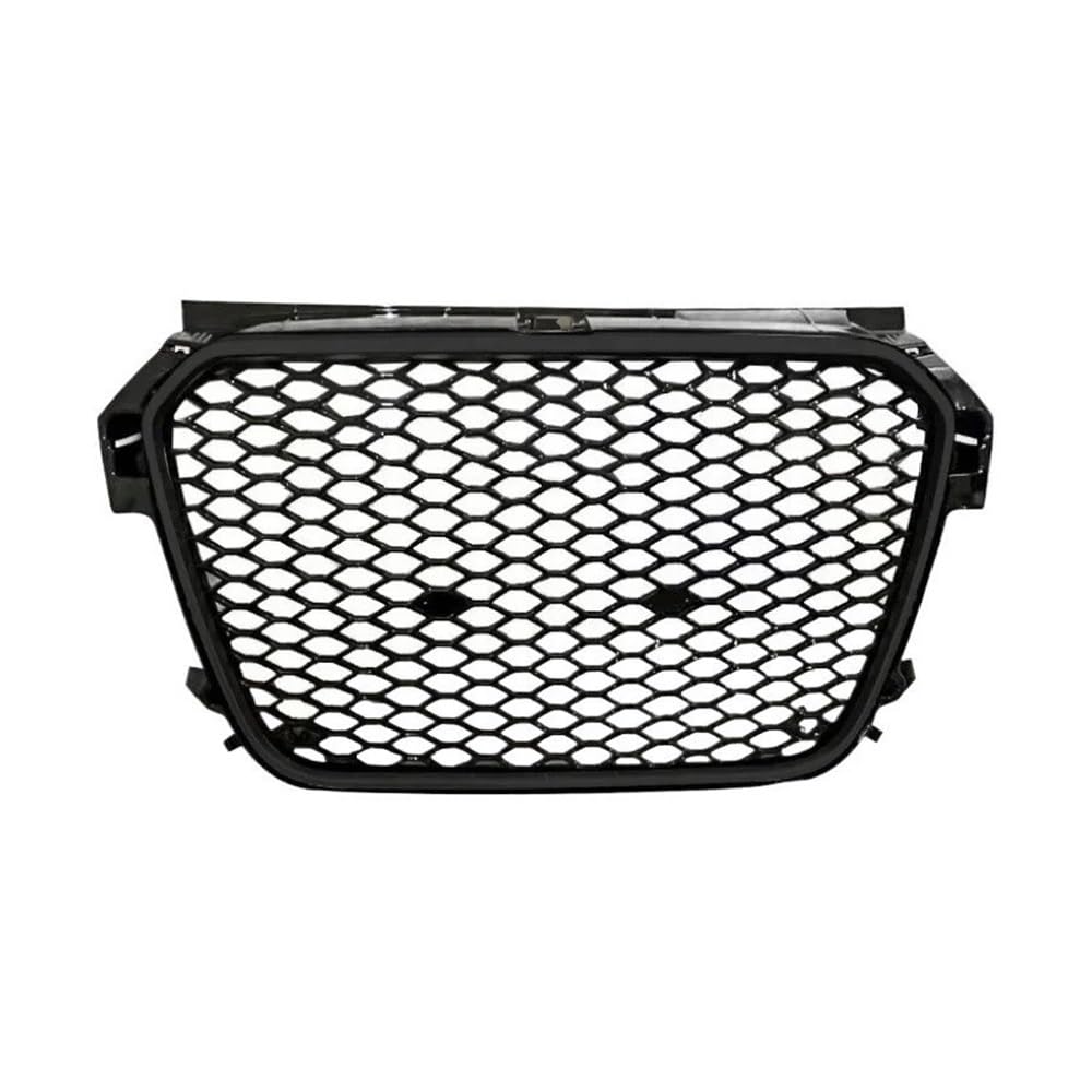 UIBHGVFG Sport Kühlergrill Auto Frontstoßstange Grill Schwarz Grill Für A1 Für Rs1 2010-2014 Auto Frontgrill Mesh Trim Abdeckung Lamellen Kühlergrill von UIBHGVFG