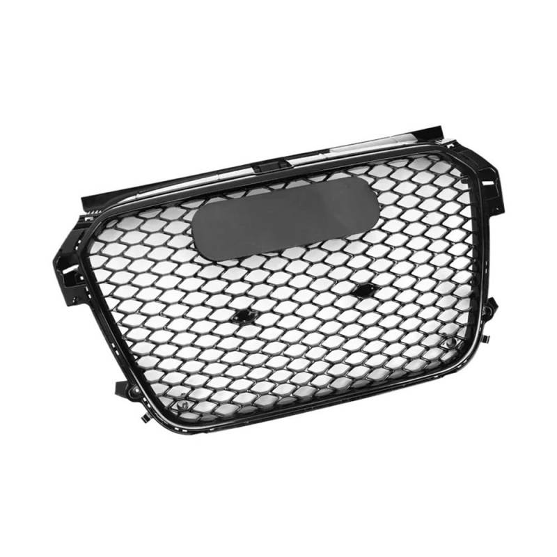 UIBHGVFG Sport Kühlergrill Auto Frontstoßstange Grill Schwarz Grill Für A1 Für Rs1 2010-2014 Auto Frontgrill Mesh Trim Abdeckung Lamellen Kühlergrill von UIBHGVFG