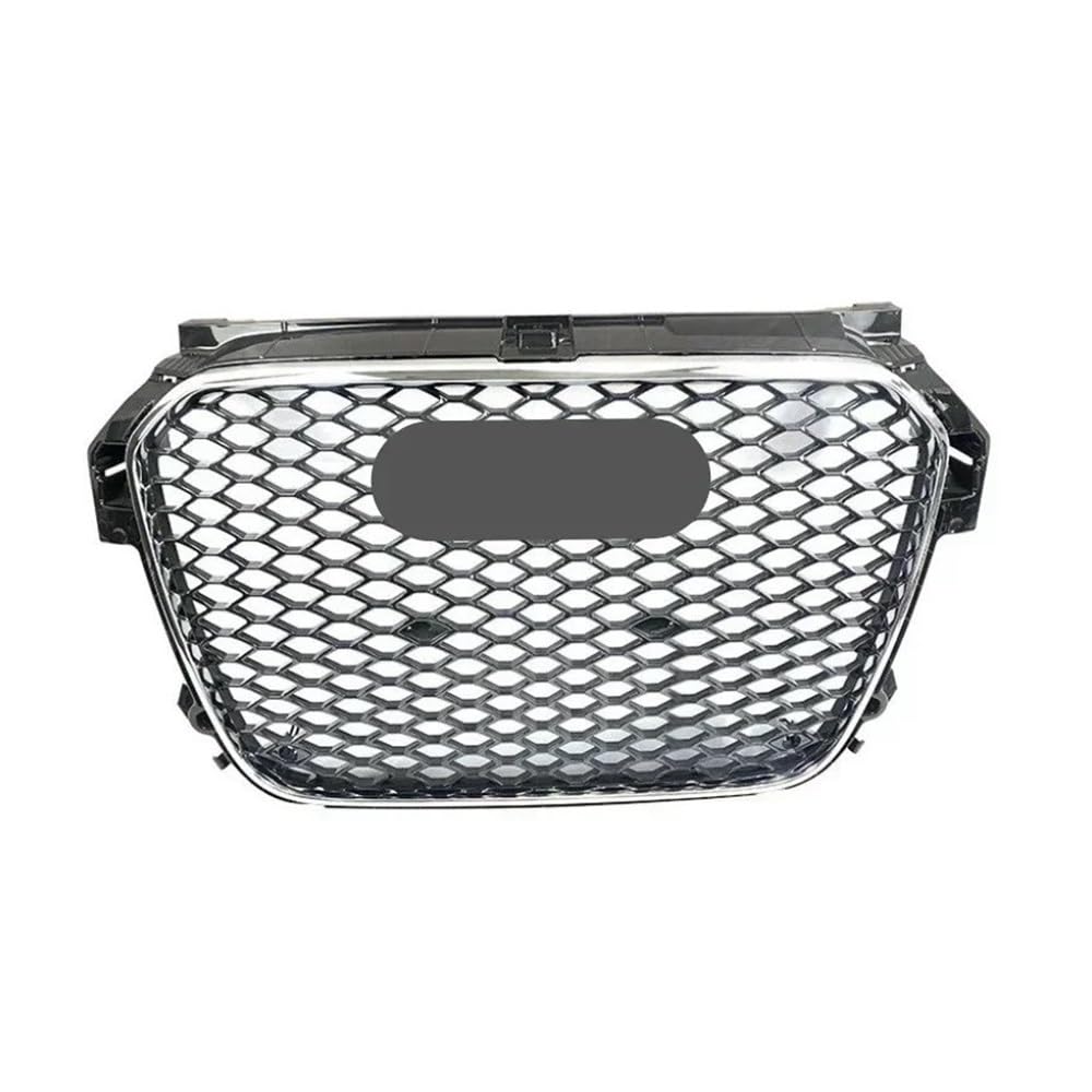 UIBHGVFG Sport Kühlergrill Auto Frontstoßstange Grill Schwarz Grill Für A1 Für Rs1 2010-2014 Auto Frontgrill Mesh Trim Abdeckung Lamellen Kühlergrill von UIBHGVFG