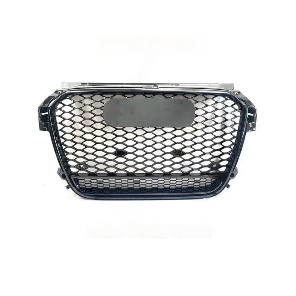 UIBHGVFG Sport Kühlergrill Auto Frontstoßstange Grill Schwarz Grill Für A1 Für Rs1 2010-2014 Auto Frontgrill Mesh Trim Abdeckung Lamellen Kühlergrill von UIBHGVFG